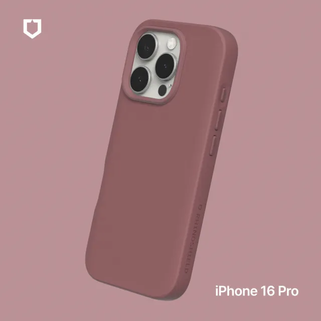 【RHINOSHIELD 犀牛盾】iPhone 16 Pro 6.3吋 SolidSuit 經典防摔背蓋手機保護殼(獨家耐衝擊材料)