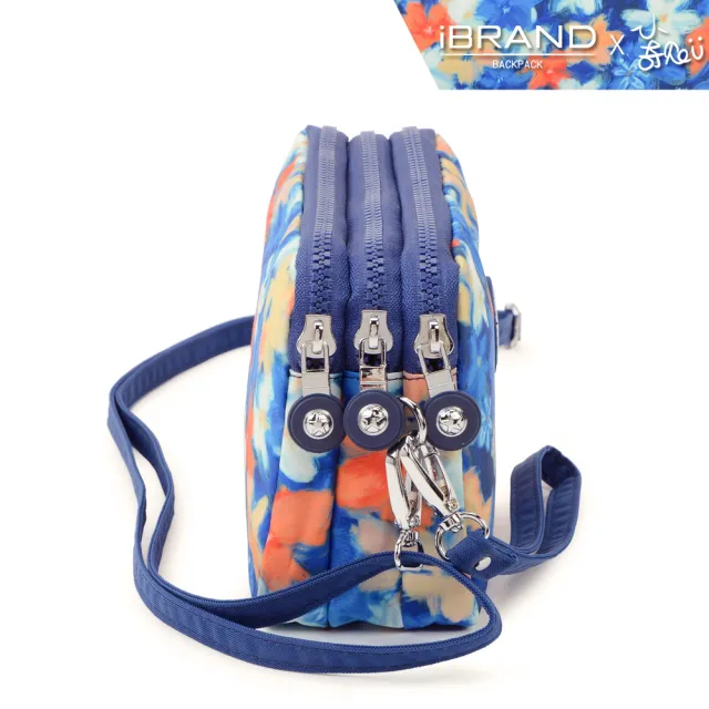 【iBrand】雙11 輕盈防潑水三層2WAY手提側斜背包(防水包 任選)