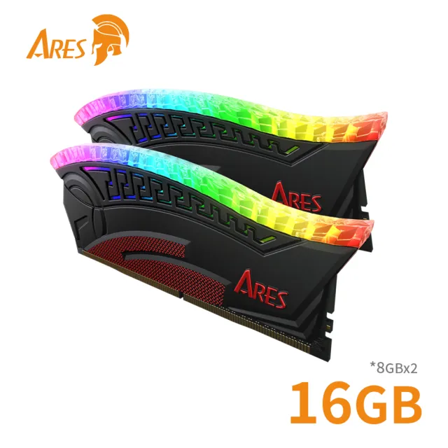 【DATO 達多】ARES Armor DDR4 3200 16GB RGB 超頻記憶體(8GBx2)