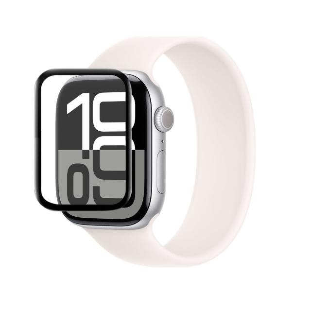【YOMIX 優迷】Apple Watch Series 3D全屏滿版鋼化螢幕保護貼S10/S11 46mm