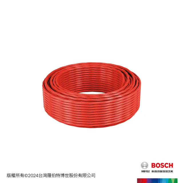 【BOSCH 博世】割草機牛筋繩(24 m / 2.4 mm)