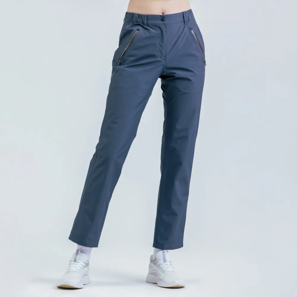 【Hilltop 山頂鳥】GORE-TEX 防水透氣保暖長褲 女款 深灰藍｜PH31XFP3ECK0