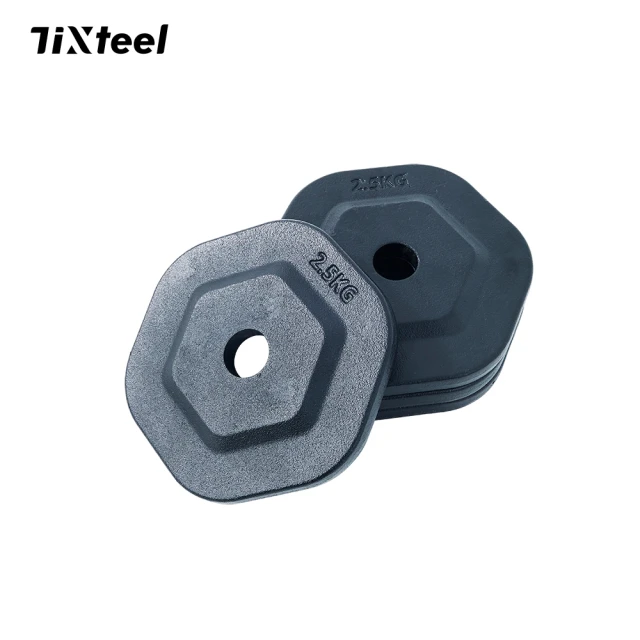 TixteelTixteel XT-六邊型槓片2.5KG-4入(1吋槓心可通用)