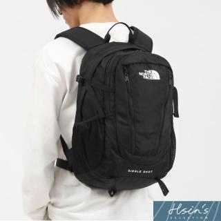 【the north face】日本版 single shot 中小型 北臉 黑色 帆布 防潑水 北面 女包 男包 背包 書包 後背包