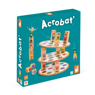 【法國Janod】趣味桌遊-疊疊塔(親子桌遊 派對桌遊 兒童桌遊)