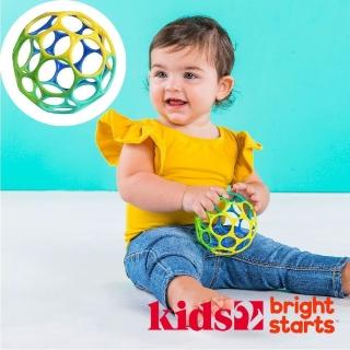 【Kids2】Bright Starts Oball奧波小號軟球(藍綠色系 BS-12288)