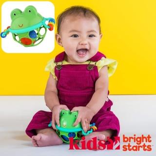 【Kids2】Bright Starts Oball奧波軟球(青蛙搖鈴BS-00633)