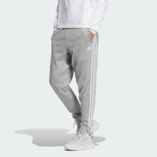 【adidas 愛迪達】ESSENTIALS 運動長褲(JF3937 男款運動長褲 灰)