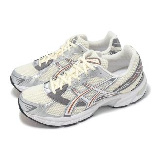 【asics 亞瑟士】休閒鞋 GEL-1130 男鞋 女鞋 灰 銀 紅 復古慢跑鞋 亞瑟膠 亞瑟士(1201A256120)