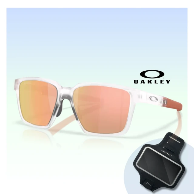 Oakley Actuator SQ 偏光運動太陽眼鏡(OO9430-07 Prizm Rose Gold Polarized 鏡片)