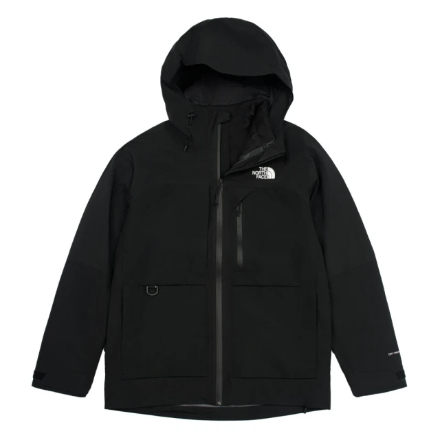 The North Face TNF 連帽抓絨內裡三合一外套 M RANGER SOFT SHELLTRIJKT - AP 男 黑(NF0A89ZSJK3)