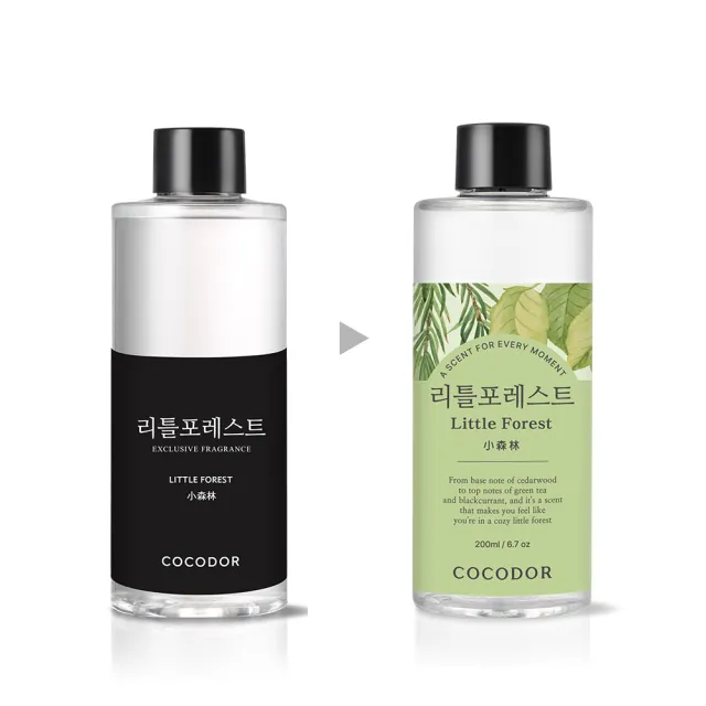 【cocodor】浮游花系列R擴香瓶200ml+擴香補充瓶200ml 2+1超值組(原廠直營)