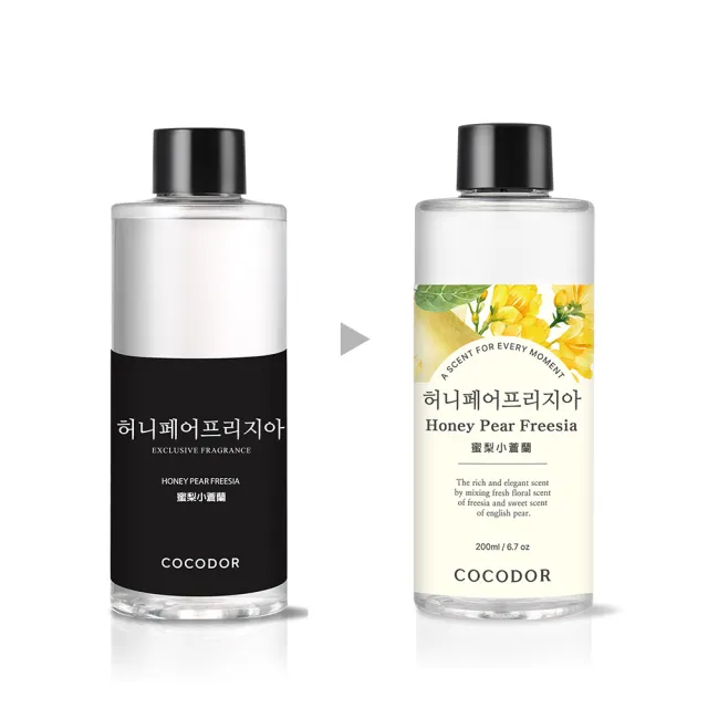 【cocodor】秋冬系列擴香瓶200ml+擴香補充瓶200ml(2+2超值組/原廠直營)