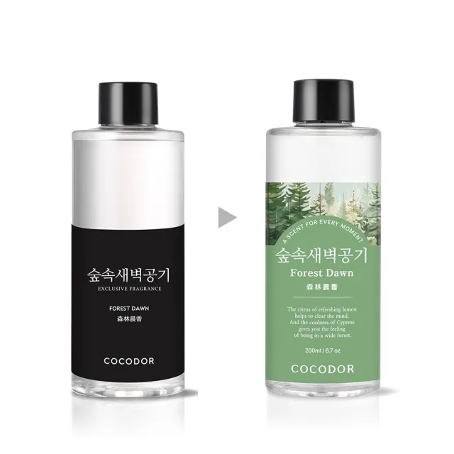 【COCODOR】2024夏季海洋擴香瓶200ml+補充瓶200ml(買2送1超值組/原廠直營)