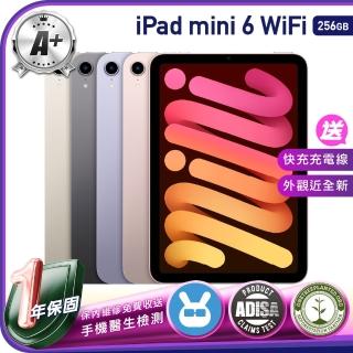 【Apple 蘋果】A+級福利品 iPad mini 6 2021年（8.3吋／WiFi／256G）