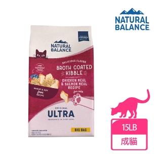 【Natural Balance】特級田園全貓調理配方-15磅(雞肉+鮭魚 貓飼料 飼料)