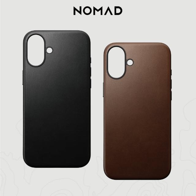 【NOMAD】iPhone 16 6.1-摩登Classic皮革保護殼(支援MagSafe無線充電)