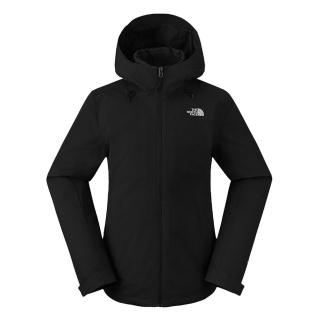 【The North Face】TNF 北臉 休閒 連帽羽絨內裡三合一外套 W ALTIER DOWN TRI-AP 女 黑(NF0A8DMSKX7)