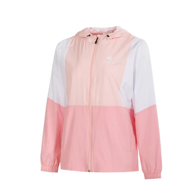 【LE COQ SPORTIF 公雞】防潑水運動基礎防風外套 男女款-4色-LWU61791_LWU62791
