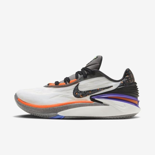 【NIKE 耐吉】Air Zoom G.T. Cut 2 EP 男 籃球鞋 球鞋 星火燎原 白紫橘(FN8890-101)