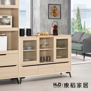 【H&D 東稻家居】推門收納櫃4尺(TCM-09231)