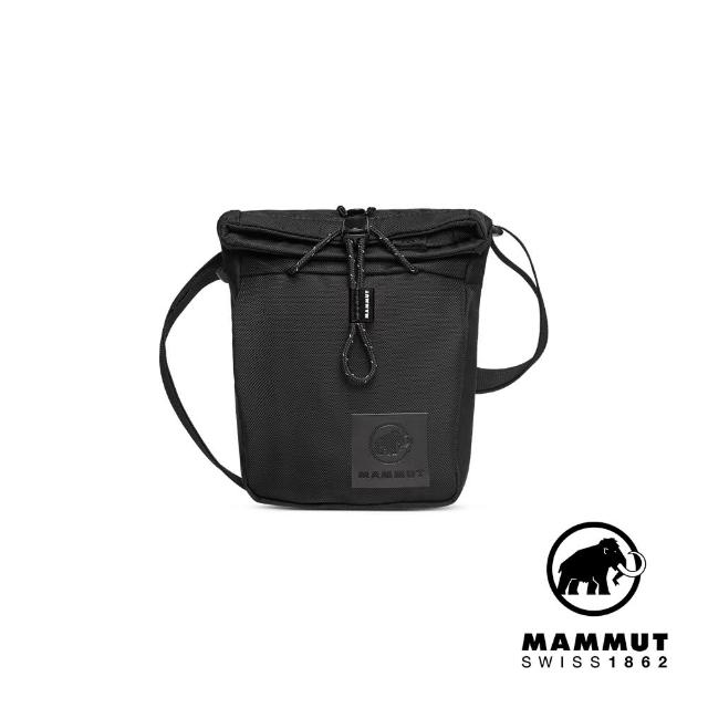 【Mammut 長毛象官方直營】Xeron Pouch RT1 1L 時尚捲邊斜背包 黑色 #2810-00480