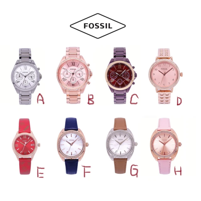 FOSSIL 美國最受歡迎潮流時尚女性腕錶BQ3035/BQ3377/BQ3281/BQ3656/BQ3770/BQ3775/BQ3774/BQ3773