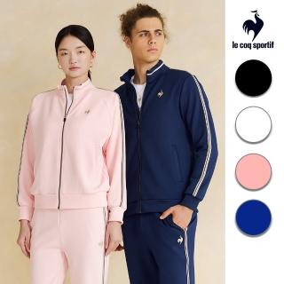 【LE COQ SPORTIF 公雞】運動基礎立領外套 男女款-4色-LWU61761 LWU62761