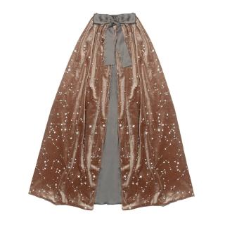 【Mimi&Lula】AW24 變裝派對-貝琳達女巫絨質披風(萬聖節變裝)