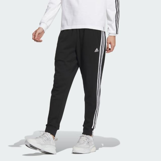 【adidas 愛迪達】長褲 男款 運動褲 ES+ 3S FT PANTS 黑 JF3934