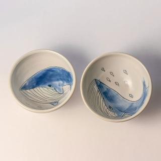 【上作美器】宋立｜鯨魚碗 雙人組(拉麵碗、丼飯、碗公、送禮)
