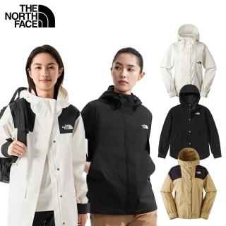 【The North Face 官方旗艦】女款機能經典衝鋒衣外套(多款任選)