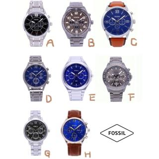 【FOSSIL】美國最受歡迎頂尖運動男性腕錶BQ1125IE/BQ2533/BQ2125IE/BQ2401/BQ2610/BQ2491/BQ2629/BQ2697