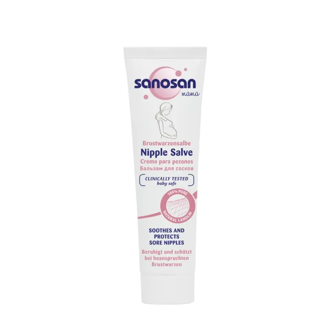 【sanosan】珊諾S孕女神乳尖修護羊脂膏30ml(孕期保養 親餵)