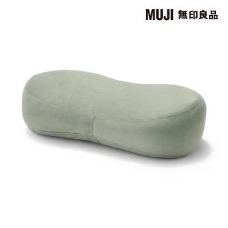 【MUJI 無印良品】柔軟多用途靠枕/迷你/薄荷綠