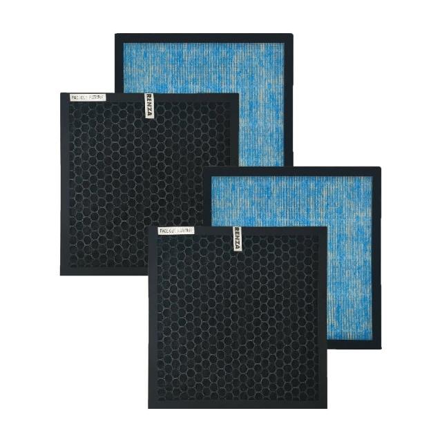 【RENZA】適用 瑞典 Dustie 達氏 DAC352 智慧淨化空氣清淨機(HEPA+活性碳 濾網 濾芯 濾心)