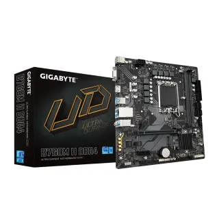 【GIGABYTE 技嘉】B760M H DDR4 主機板+樂金 LG 24BK550Y-B 多工螢幕