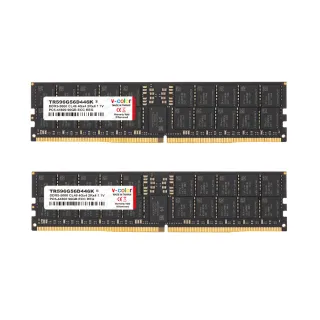 【v-color】DDR5 ECC R-DIMM 5600 192GB kit 96GBx2(工作站/伺服器記憶體)