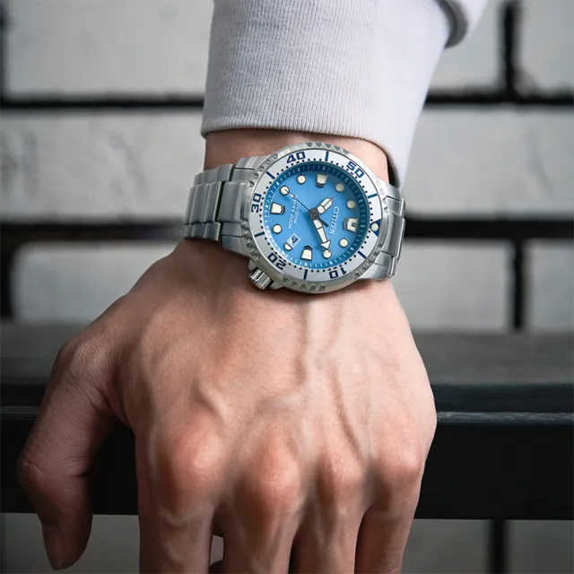 【CITIZEN 星辰】PROMASTER 限量光動能200米潛水錶-44mm/2色可選 父親節 送禮(BN0165-55L/BN0167-50H)