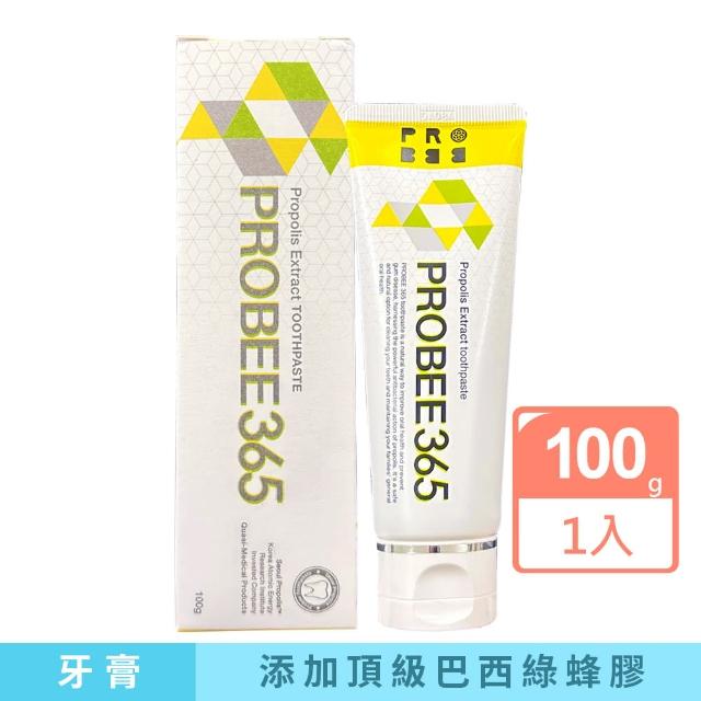 【古寶無患子】韓國PROBEE365蜂膠牙膏100g(韓國原裝進口)