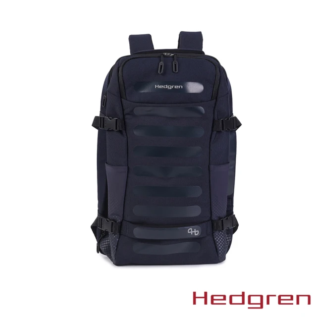 Hedgren COMBY SS系列 HCMBY10 TRIP L 款式 RFID防盜 15.6吋 附雨套 旅行後背包(深藍)