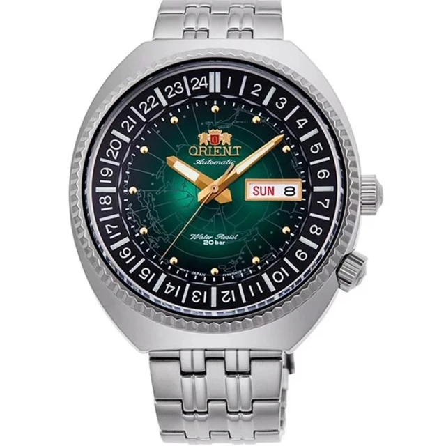 ORIENT 東方錶 World Map系列 復刻錶-43.5mm(RA-AA0E02E)