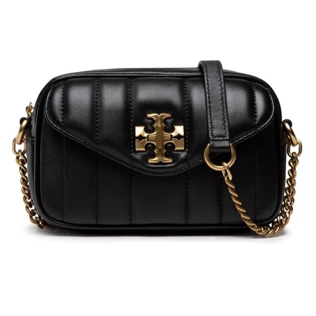 【TORY BURCH】絎縫皮革斜背包