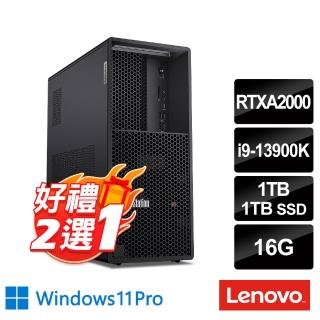 【Lenovo】i9 RTXA2000二十四核工作站(P3 Tower/i9-13900K/16G/1TB HDD+1TB SSD/RTXA2000-12G/750W/W11P)