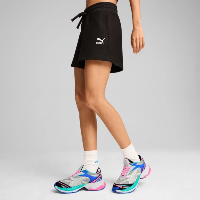 PUMA 短褲 女款 運動褲 歐規 CLASSICS 黑 62663001