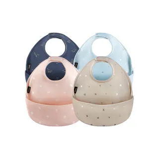 【Simba 小獅王辛巴官方直營】好吃防水圍兜(4入組/全包色)