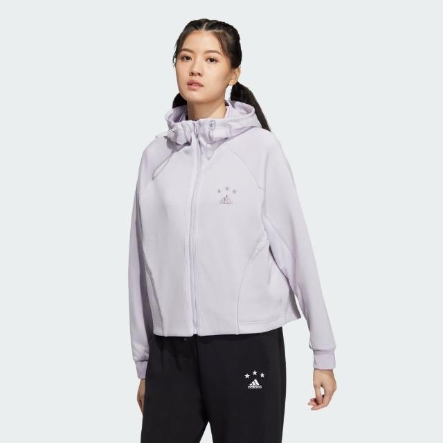 【adidas 愛迪達】連帽外套 女 HY2817