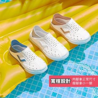 【PONY】男女 防水 洞洞鞋 拖鞋 雨鞋 水鞋-多款任選(ENJOY洞洞鞋 基本經典款)