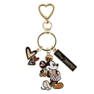 【Enesco】精品家飾 Disney 迪士尼 Romero Britto系列 米奇金屬吊飾 花花