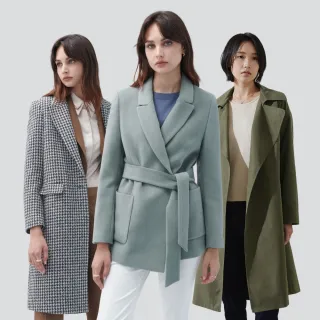 【SST&C】女裝 秋冬/長版大衣/風衣-多款任選(DM)